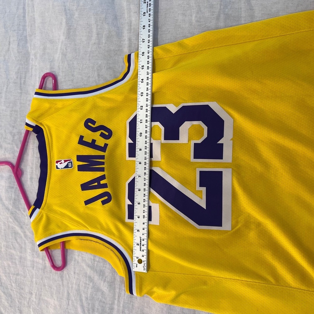 Nike LeBron James Los Angeles Lakers Icon Edition NBA Jersey Men's Size M 44 - Picture 12 of 13